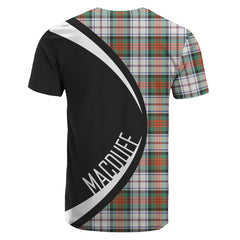 MacDuff Dress Ancient Tartan Crest T-shirt - Circle Style