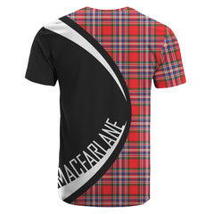 MacFarlane Modern Tartan Crest T-shirt - Circle Style