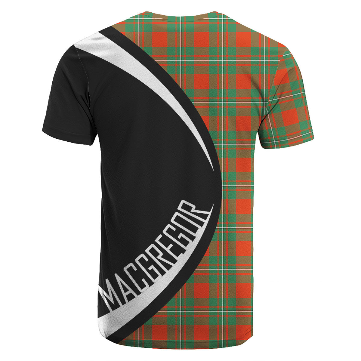 MacGregor Ancient Tartan Crest T-shirt - Circle Style