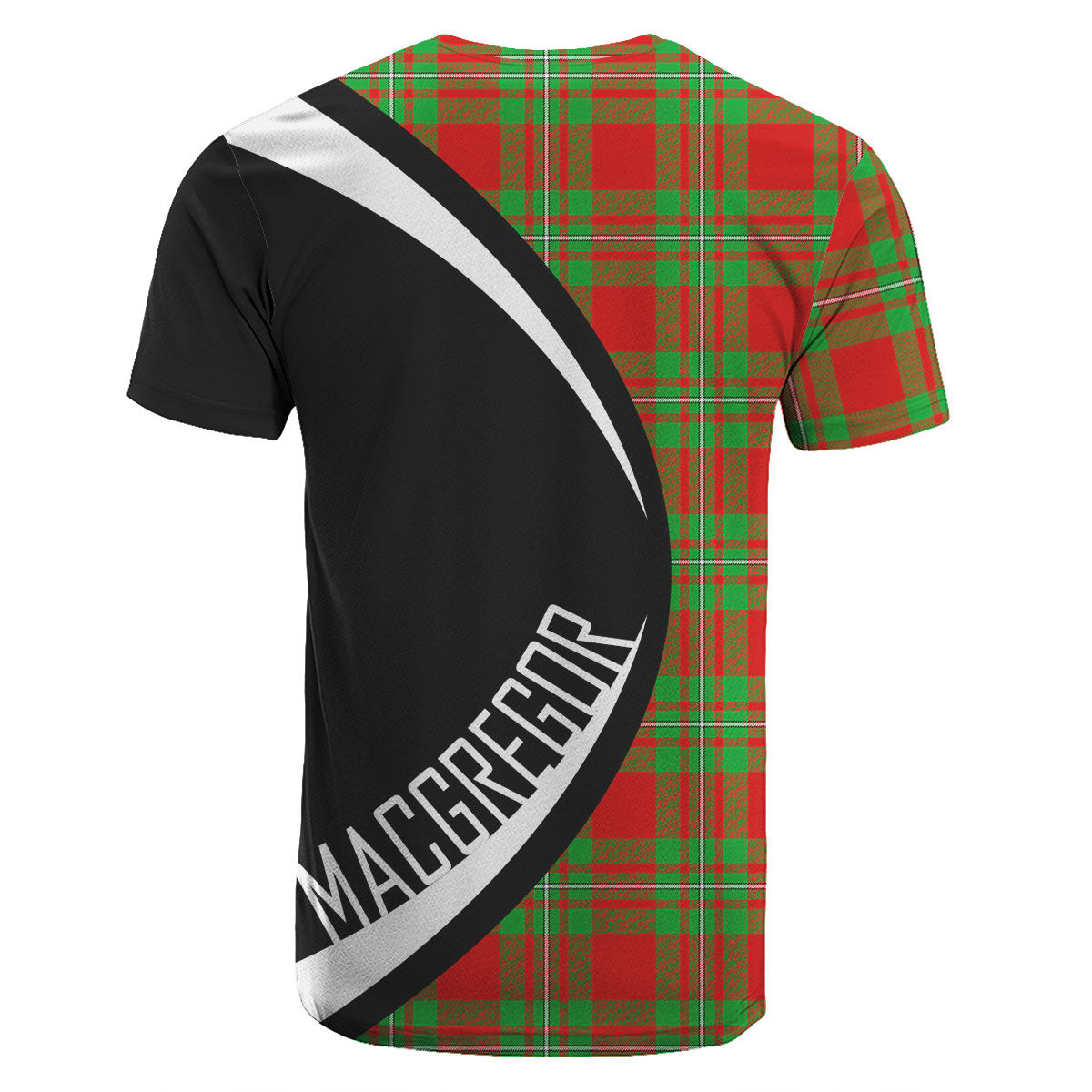 MacGregor Modern Tartan Crest T-shirt - Circle Style