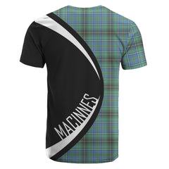 MacInnes Ancient Tartan Crest T-shirt - Circle Style