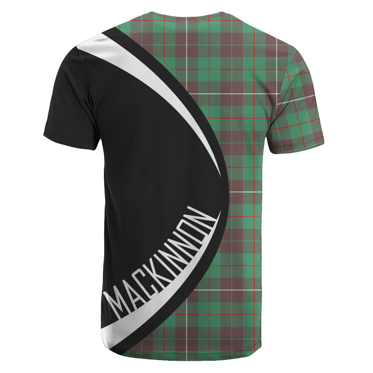 MacKinnon Hunting Ancient Tartan Crest T-shirt - Circle Style