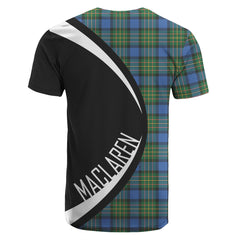 MacLaren Ancient Tartan Crest T-shirt - Circle Style