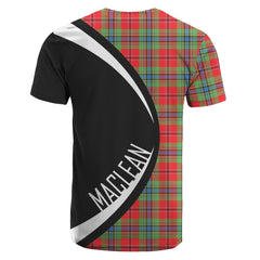 MacLean of Duart Modern Tartan Crest T-shirt - Circle Style