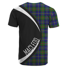 MacLeod of Harris Modern Tartan Crest T-shirt - Circle Style