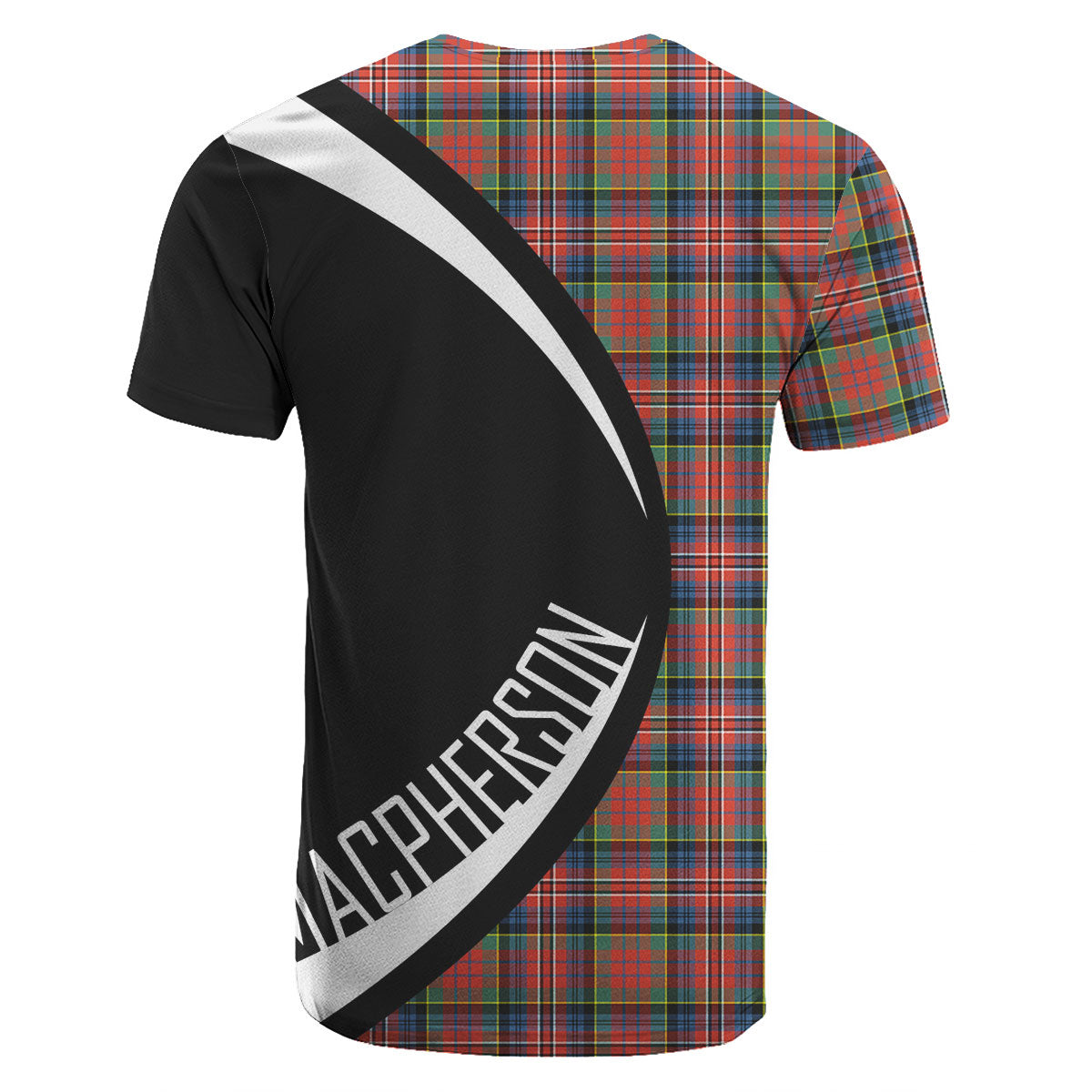 MacPherson Ancient Tartan Crest T-shirt - Circle Style