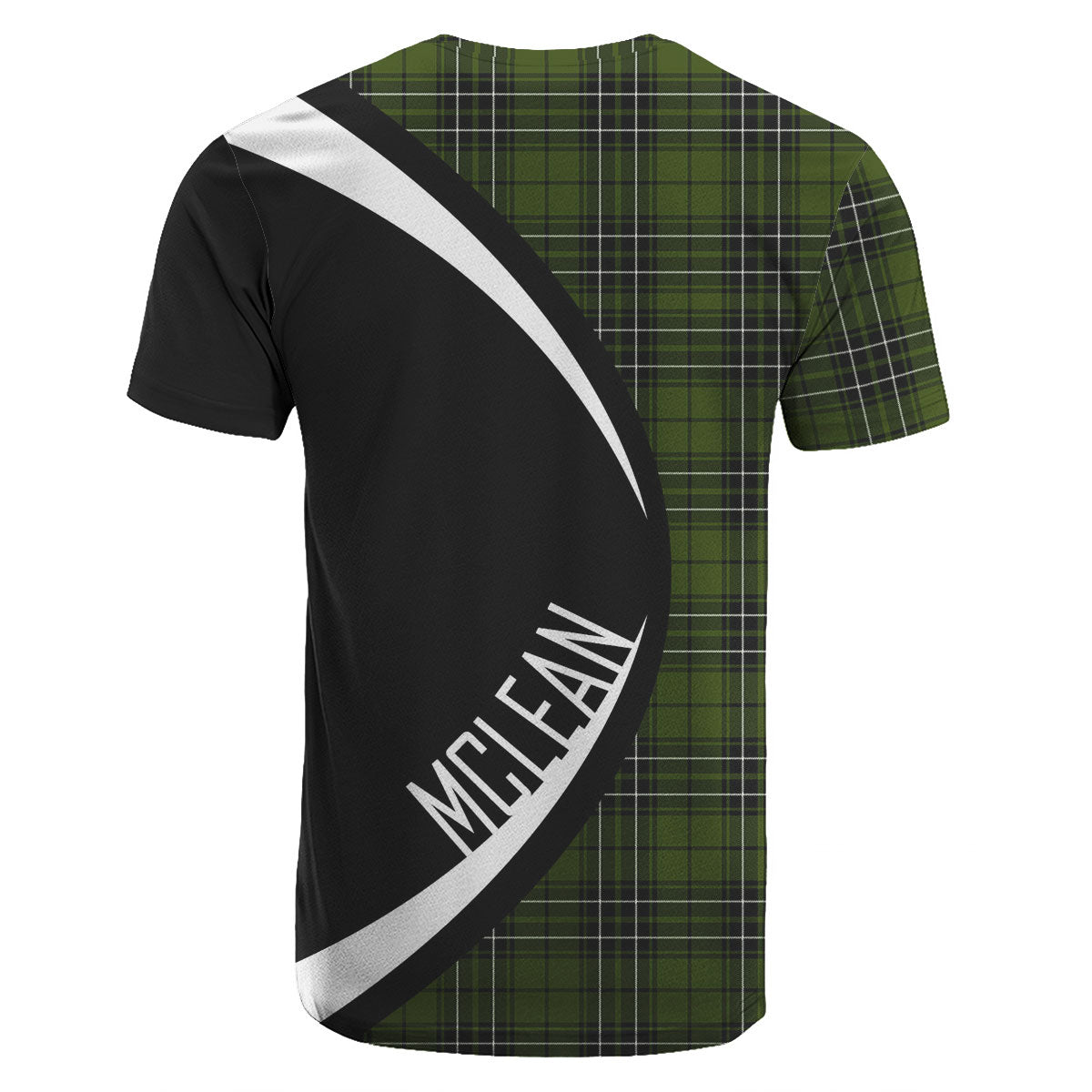 McLean Hunting Tartan Crest T-shirt - Circle Style