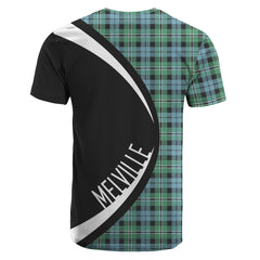 Melville Tartan Crest T-shirt - Circle Style