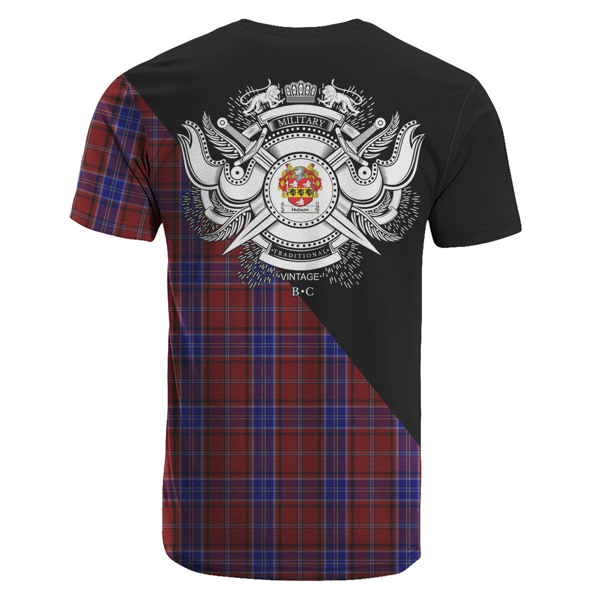 Hudson Tartan - Military T-Shirt