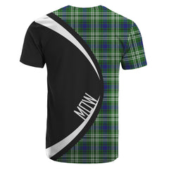 Mow Tartan Crest T-shirt - Circle Style