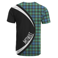 Mowat Ancient Tartan Crest T-shirt - Circle Style