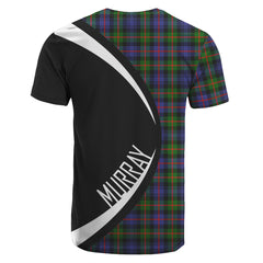 Murray of Atholl Modern Tartan Crest T-shirt - Circle Style