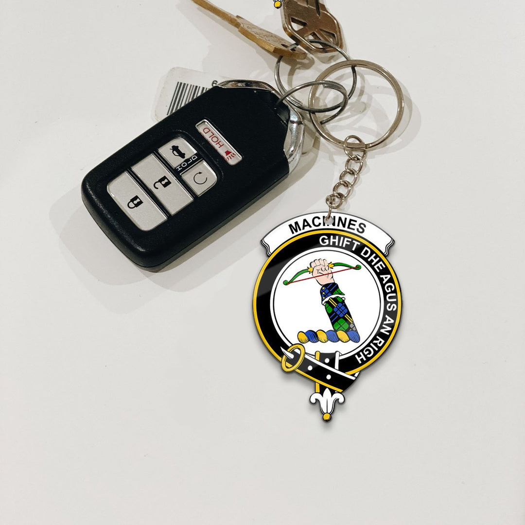 MacInnes Crest Keychain