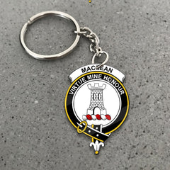 MacLean Crest Keychain