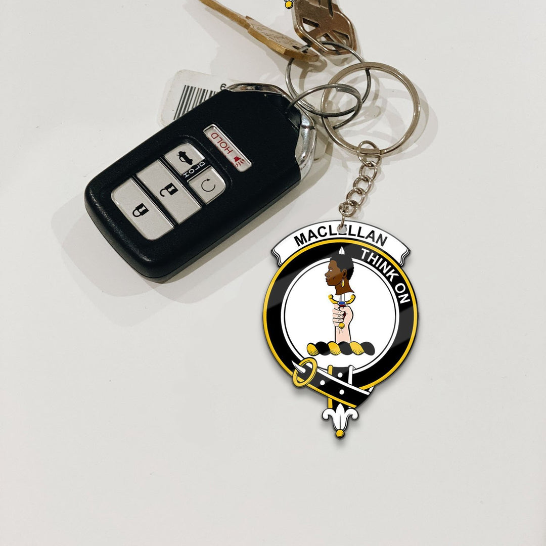 MacLellan Crest Keychain