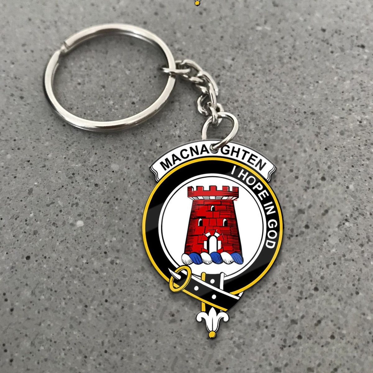 MacNaughten Crest Keychain