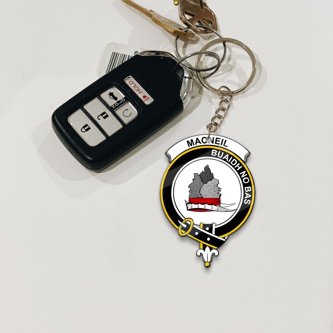 MacNeil of Barra Crest Keychain