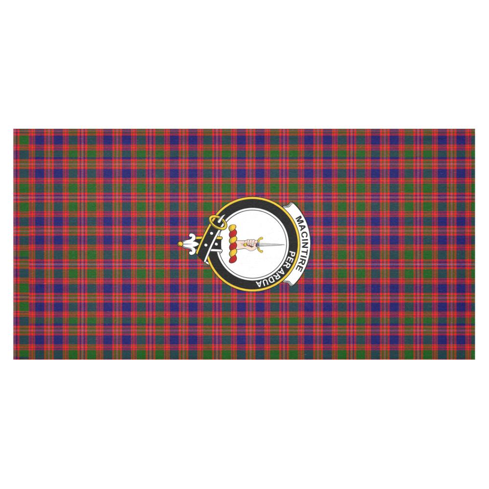 MacIntire Tartan Crest Tablecloth