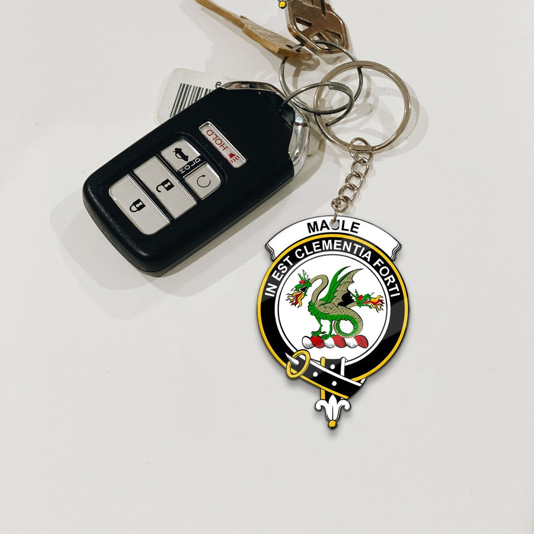 Maule Crest Keychain