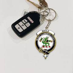 Maule Crest Keychain