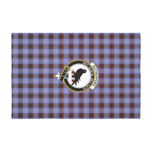 Rutherford Tartan Crest Tablecloth