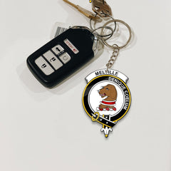 Melville Crest Keychain