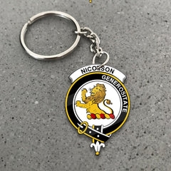 Nicolson Crest Keychain