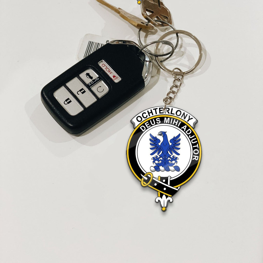 Ochterlony Crest Keychain