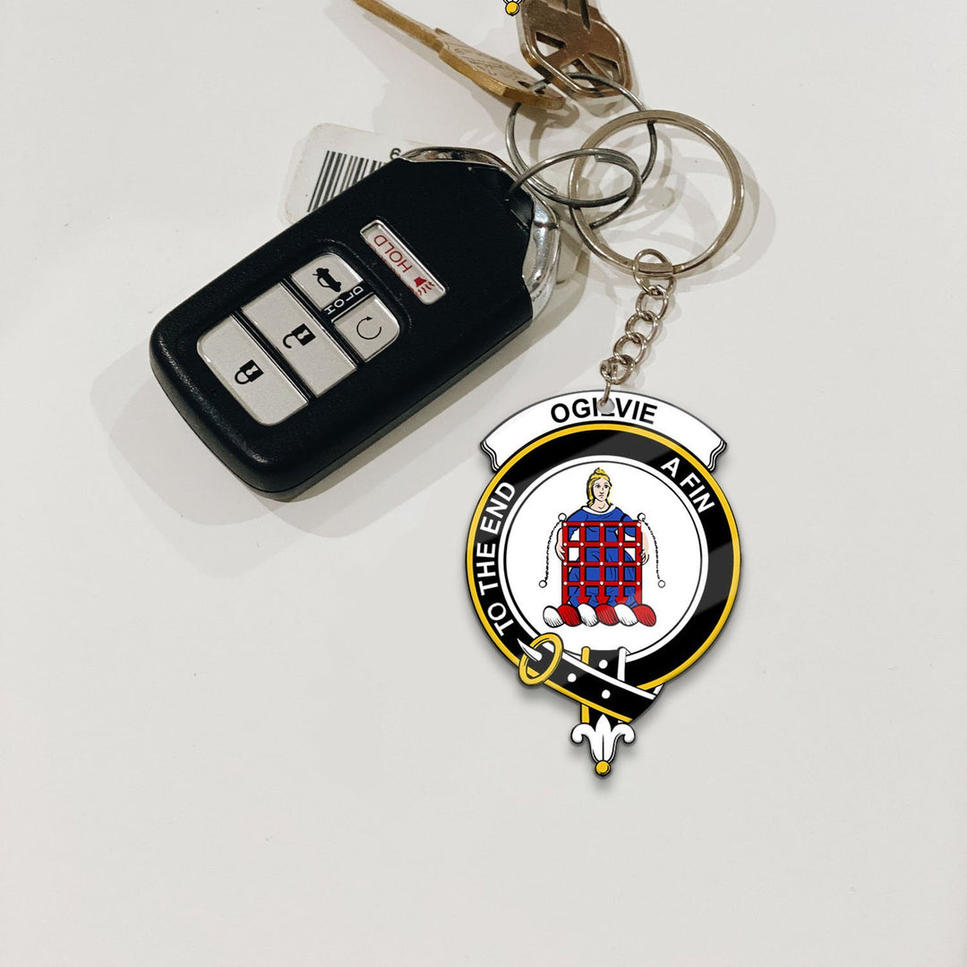 Ogilvie Crest Keychain