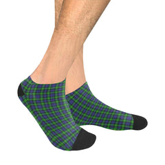 Gordon Modern Tartan Ankle Socks