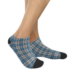 Napier Modern Tartan Ankle Socks