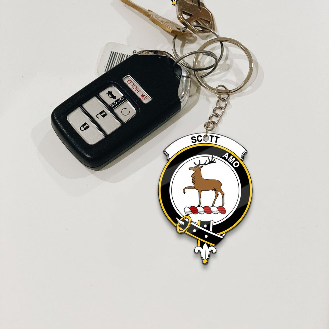 Scott Crest Keychain