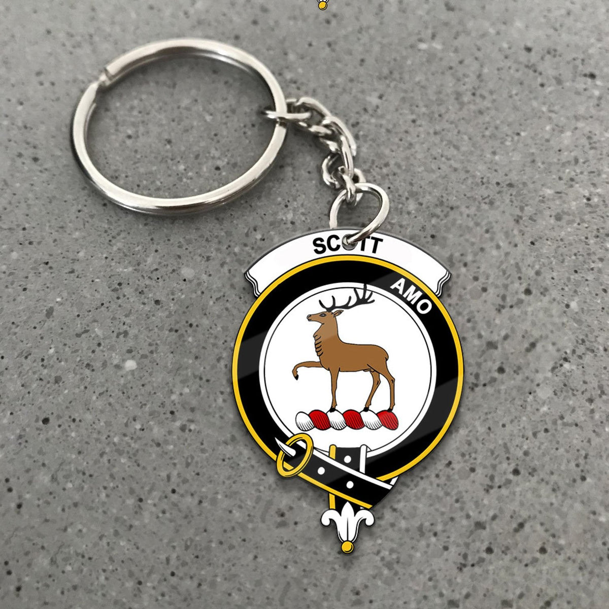 Scott Crest Keychain