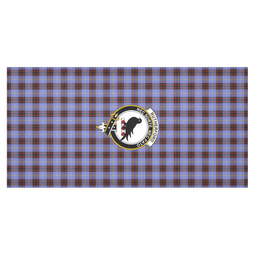 Rutherford Tartan Crest Tablecloth