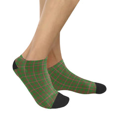 MacKinnon Hunting Modern Tartan Ankle Socks