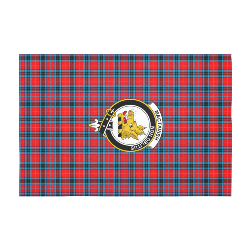 MacTavish Tartan Crest Tablecloth