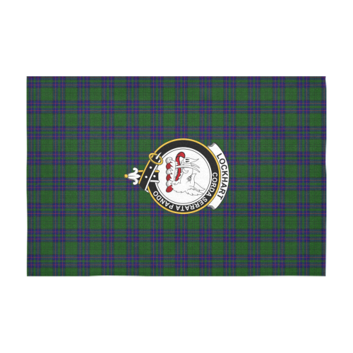 Lockhart Tartan Crest Tablecloth