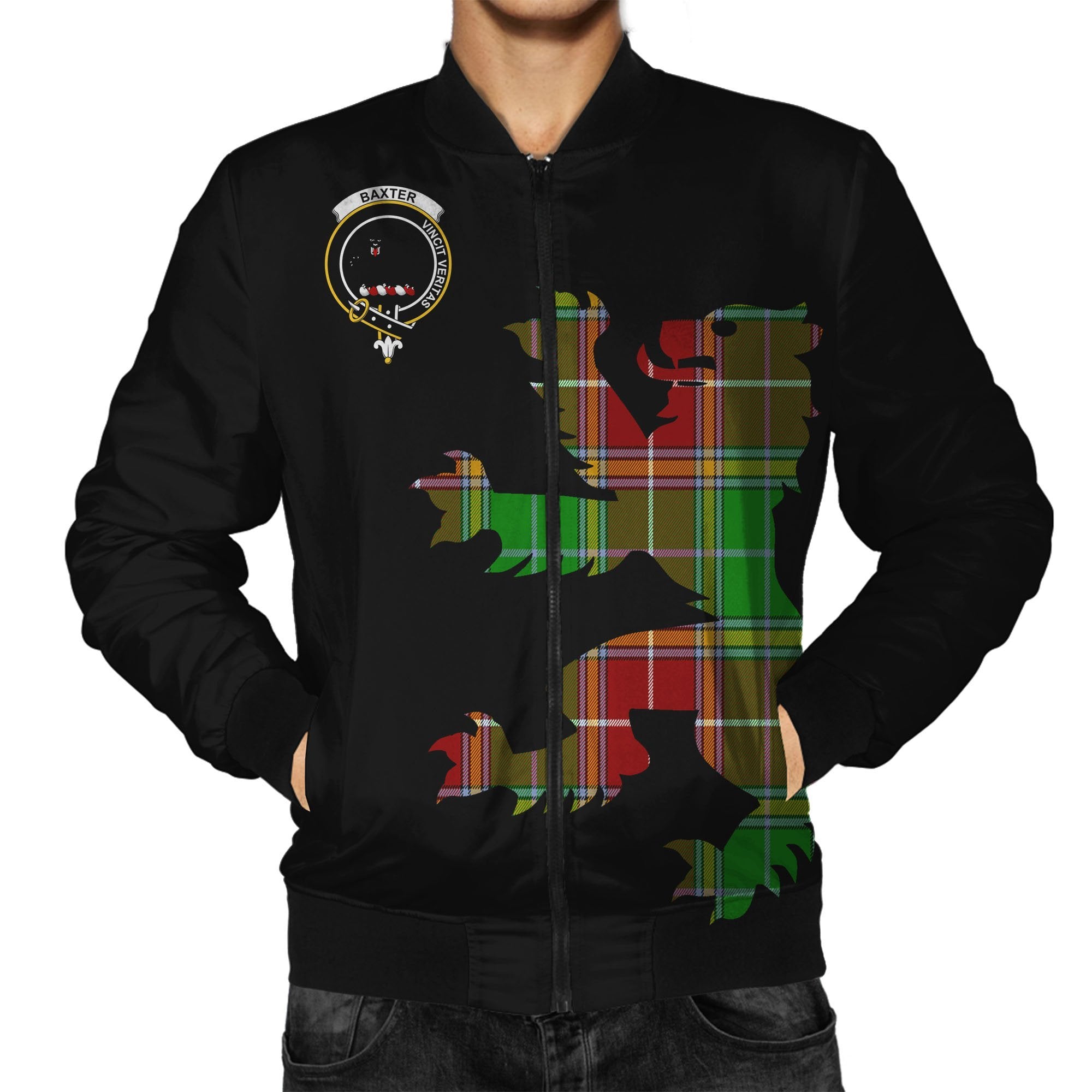 Baxter Tartan Bomber Jacket Lion & Thistle