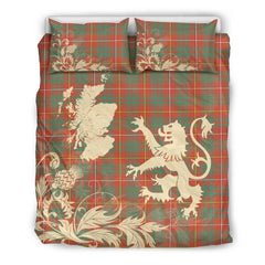 Bruce Family Tartan Crest Lion Bedding Set