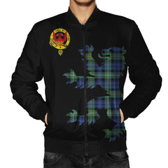 Campbell of Loudon Tartan Bomber Jacket Lion & Thistle