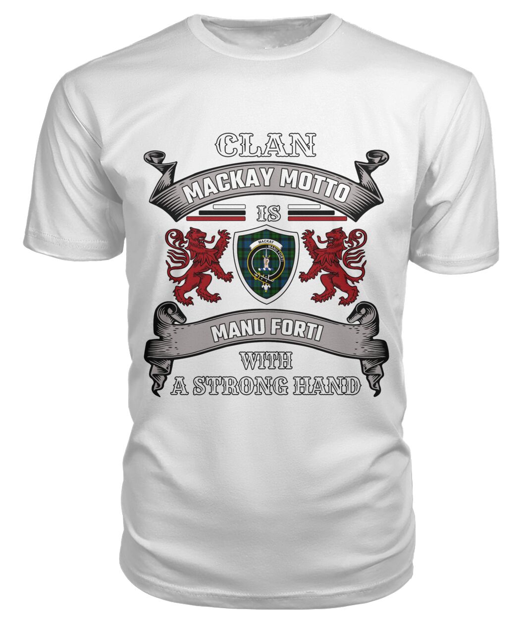 Mackay Family Tartan 2D T-Shirt -  Special Version