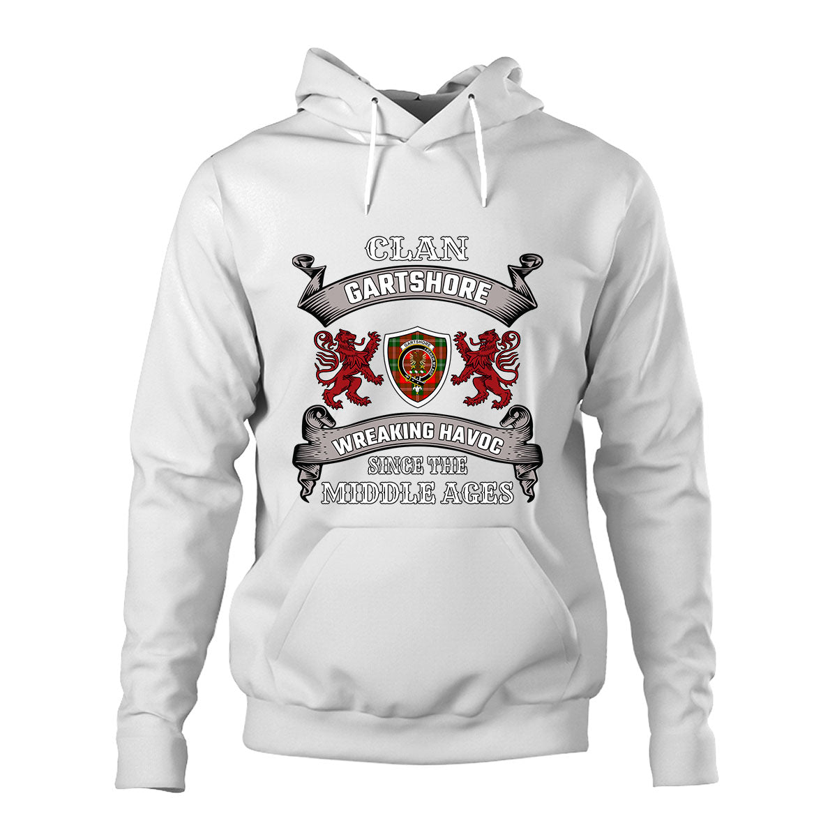 Gartshore Family Tartan - 2D Unisex Hoodie