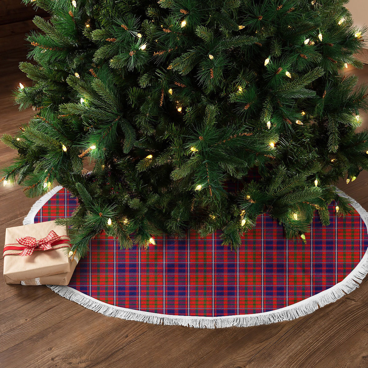 Cameron of Lochiel Modern Tartan Christmas Tree Skirt