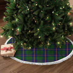 Carmichael Modern Tartan Christmas Tree Skirt