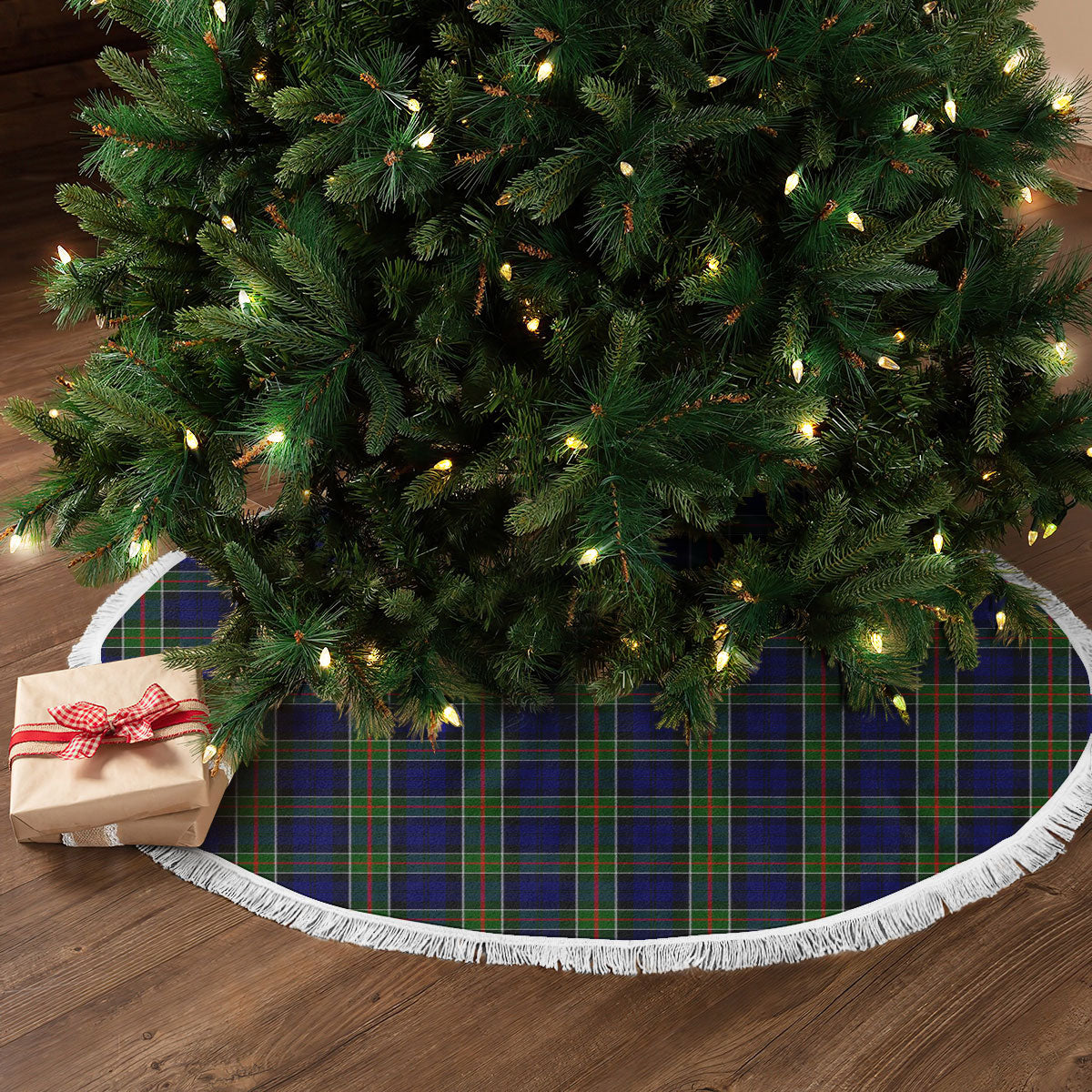 Colquhoun Modern Tartan Christmas Tree Skirt