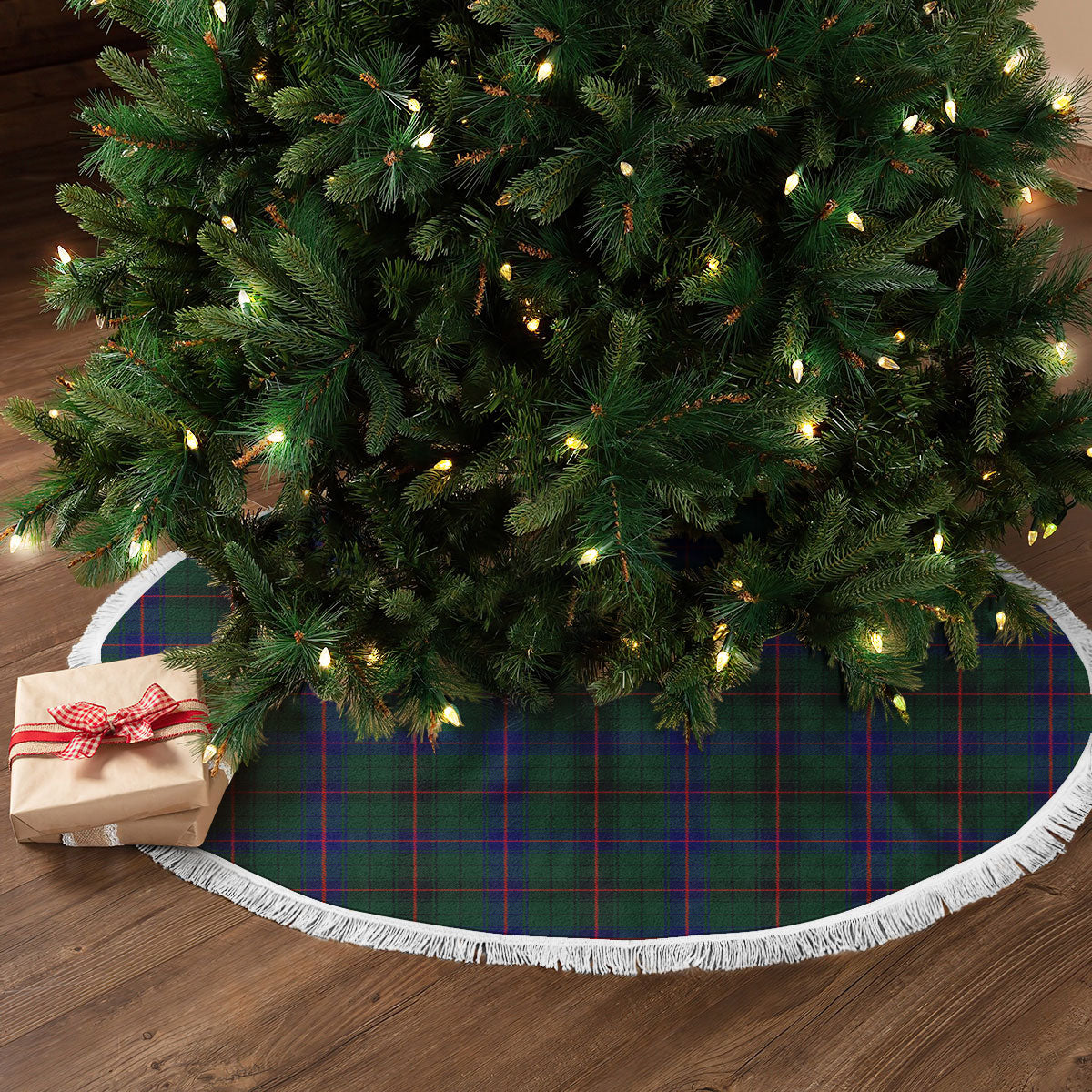 Davidson Modern Tartan Christmas Tree Skirt