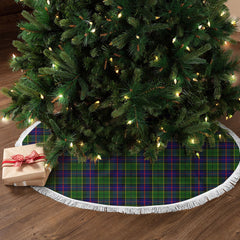 Forsyth Modern Tartan Christmas Tree Skirt