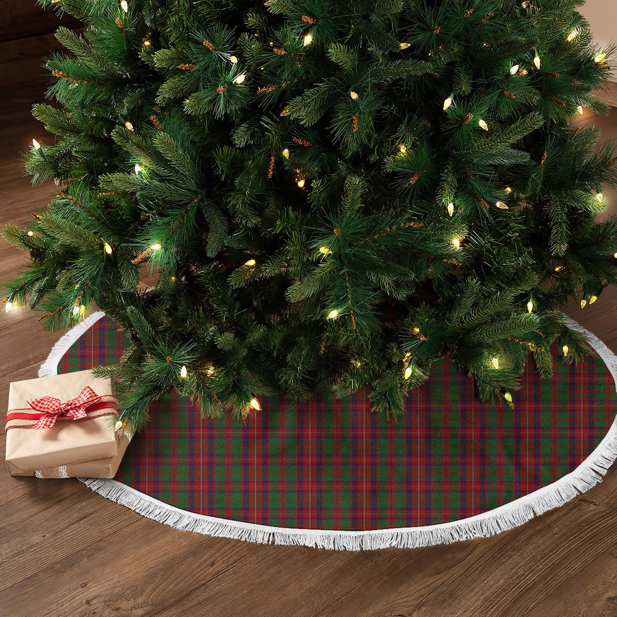 Ged Tartan Christmas Tree Skirt