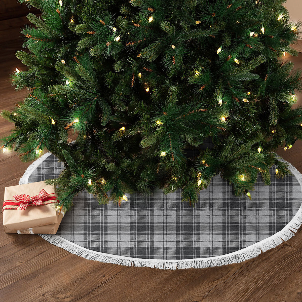 Glen Tartan Christmas Tree Skirt