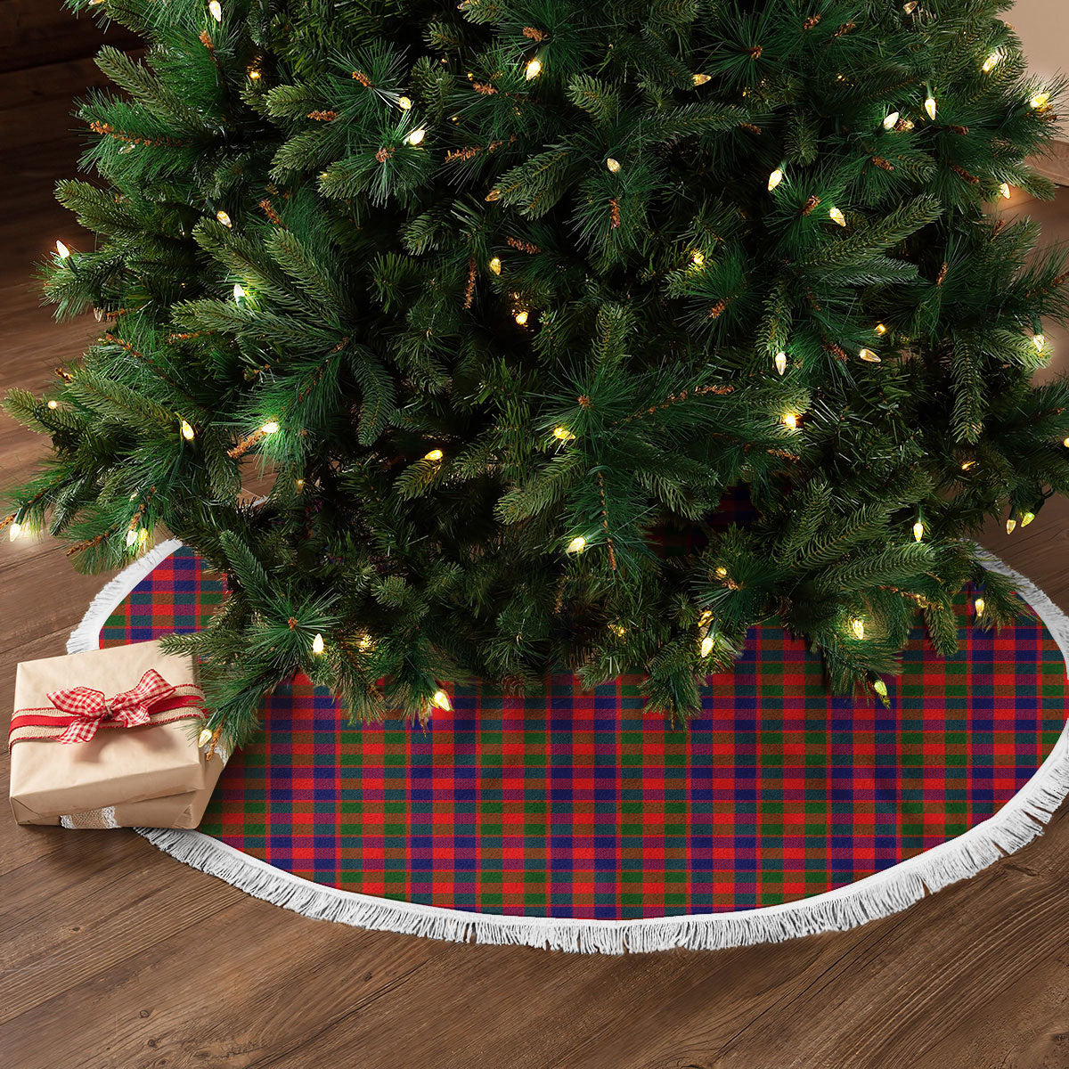 Gow of Skeoch Tartan Christmas Tree Skirt Scotsprint